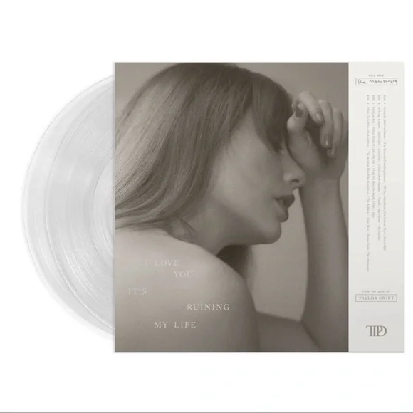 NEW Taylor Swift The Tortured Poets Department Vinyl+Bonus Track The Manuscript - Picture 2 of 7